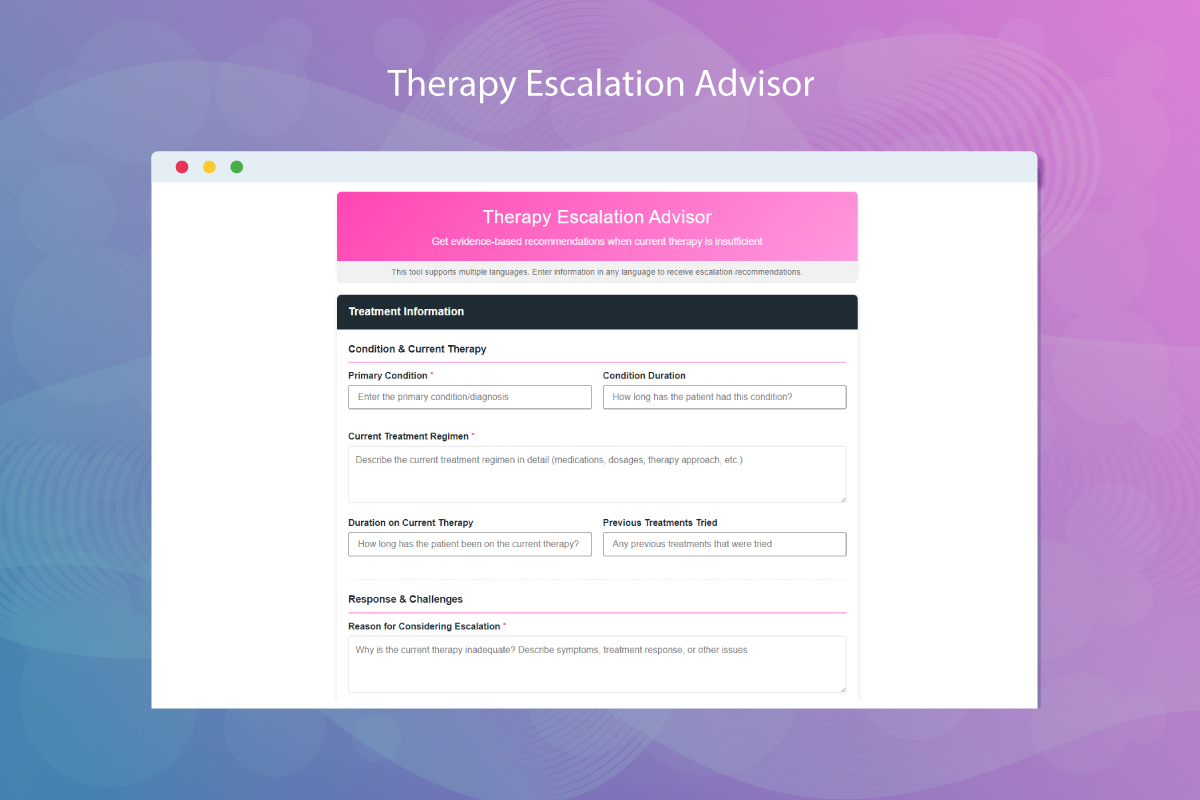 AI Therapy Escalation Advisor